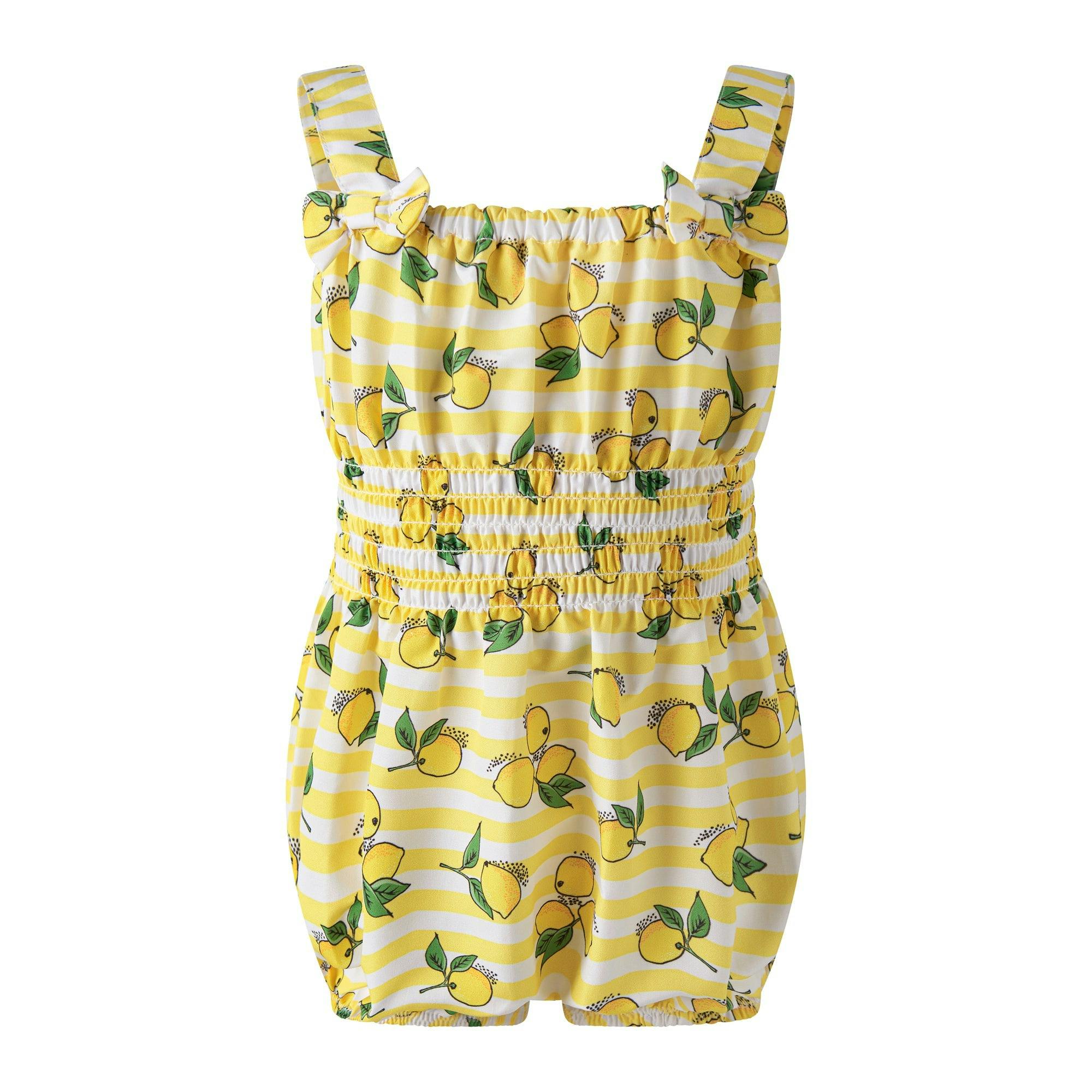 Lemon Stripe Swim Bubble