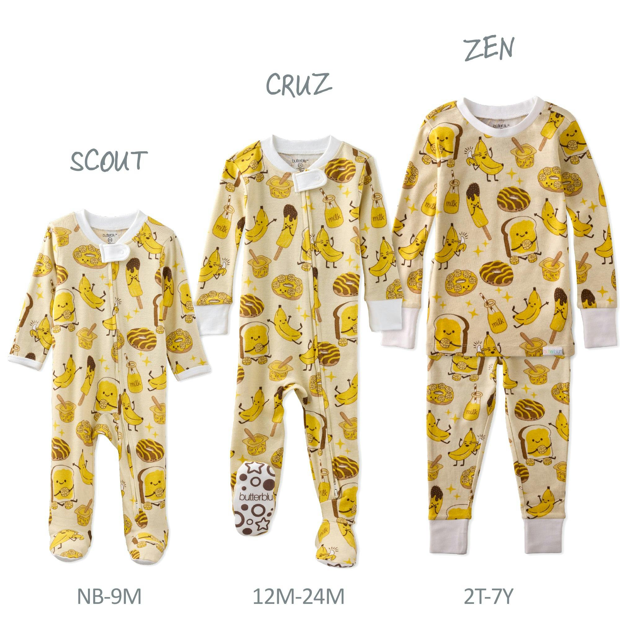 CRUZ Snug Fit Footed Sleeper