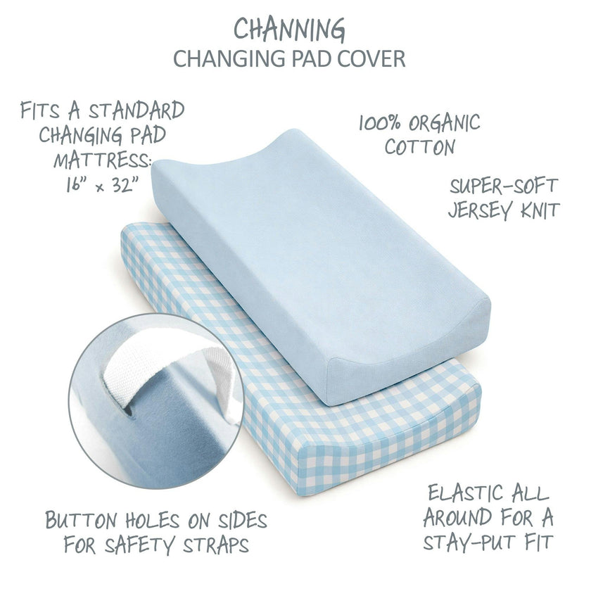 CHANNING 2-Pack Changing Pad Cover