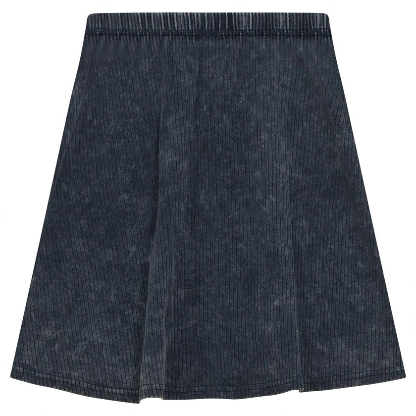 Distressed A Line Skirt