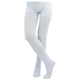 Silver Sparkled Cotton Tights