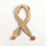 Knitted Scarf in Ecru