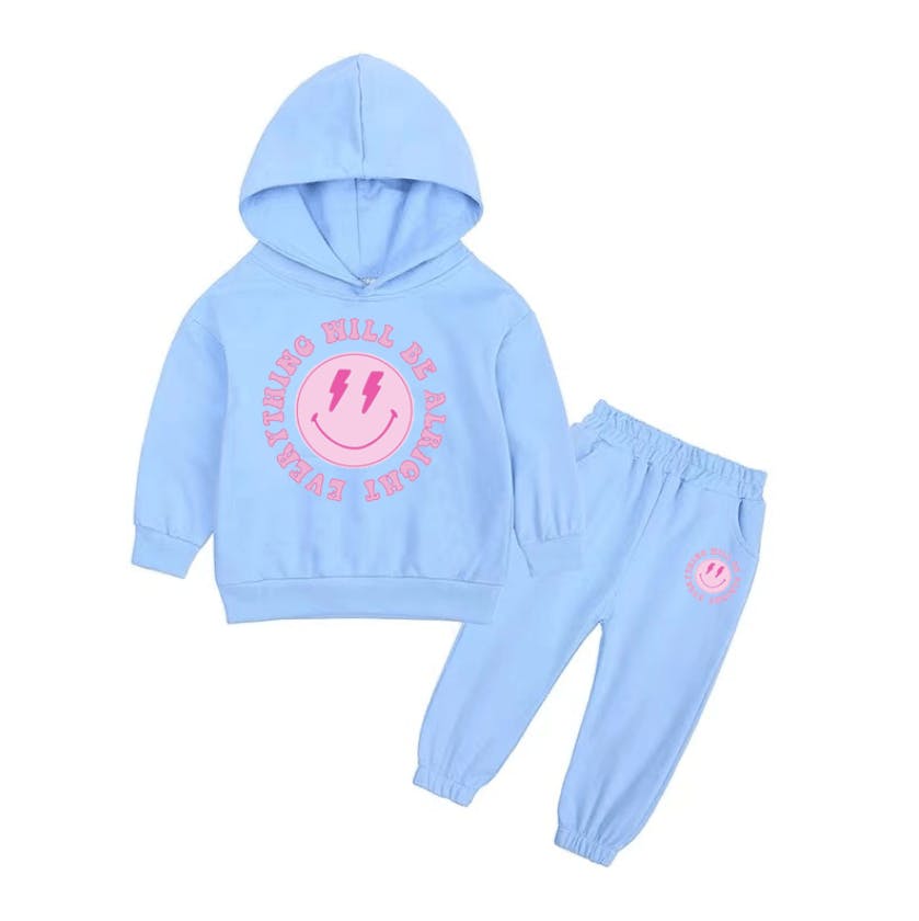 Everything Is Gonna Be Alright Sweatshirt And Pant Set