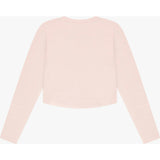 Tenly Rayon Rib Curved Hem L/S Top