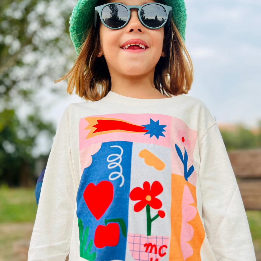 Recycled Cotton MC Graphic Kid T-Shirt