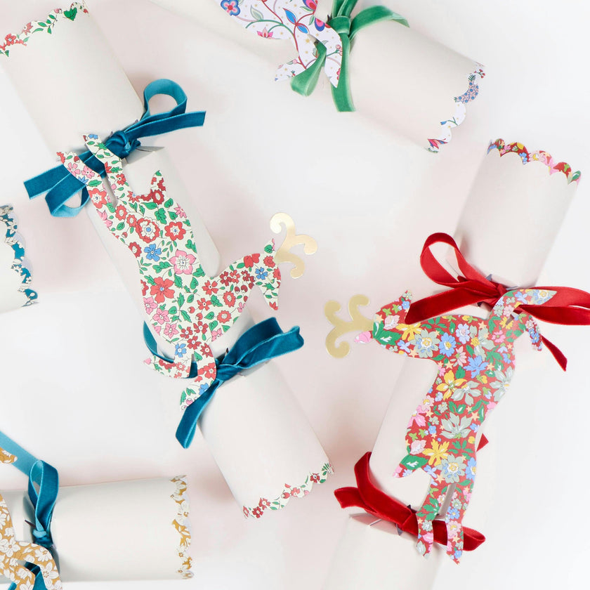 Meri Meri x Liberty Reindeer Crackers