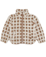 Parker Sherpa Jacket - Saddle