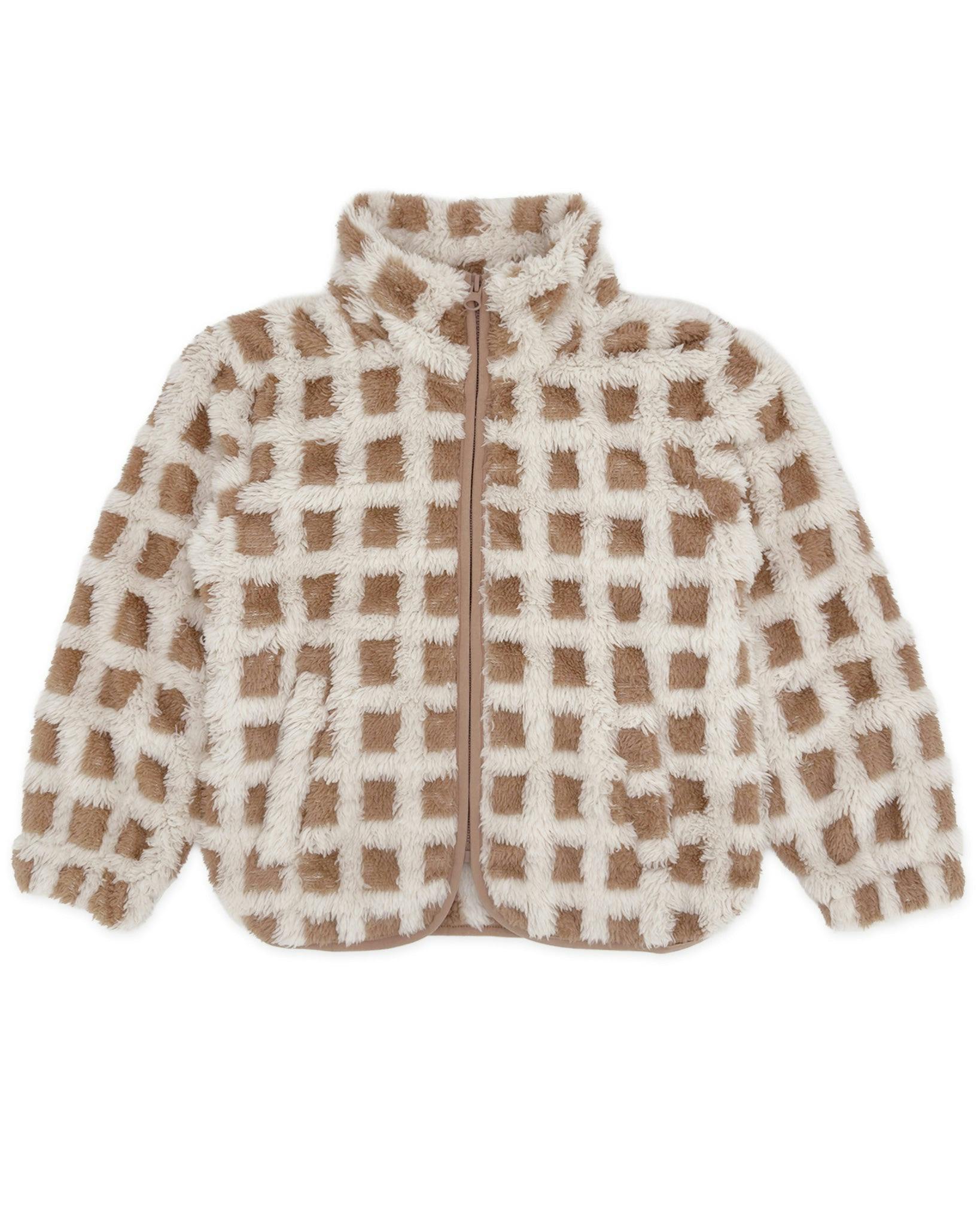 Parker Sherpa Jacket - Saddle