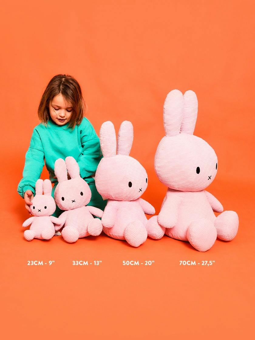 Miffy ECO Corduroy Dusty Rose - 9"