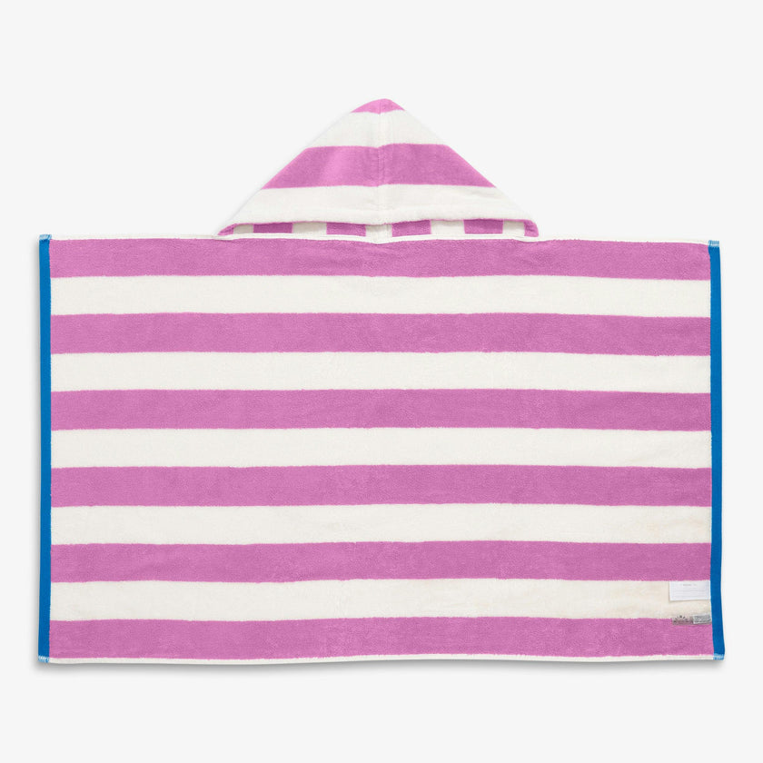 Kids stripe hoodie towel