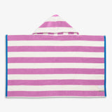 Kids stripe hoodie towel