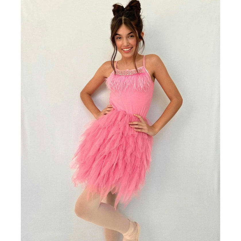 bubble gum shimmer sequin dress Lola + The Boys Bubble Gum Shimmer Sequin Dress Size 14 Pink Sparkle Party Dress