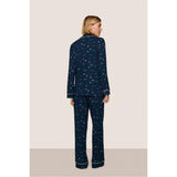 Gisele Printed TENCEL Modal Long PJ Set, Blue