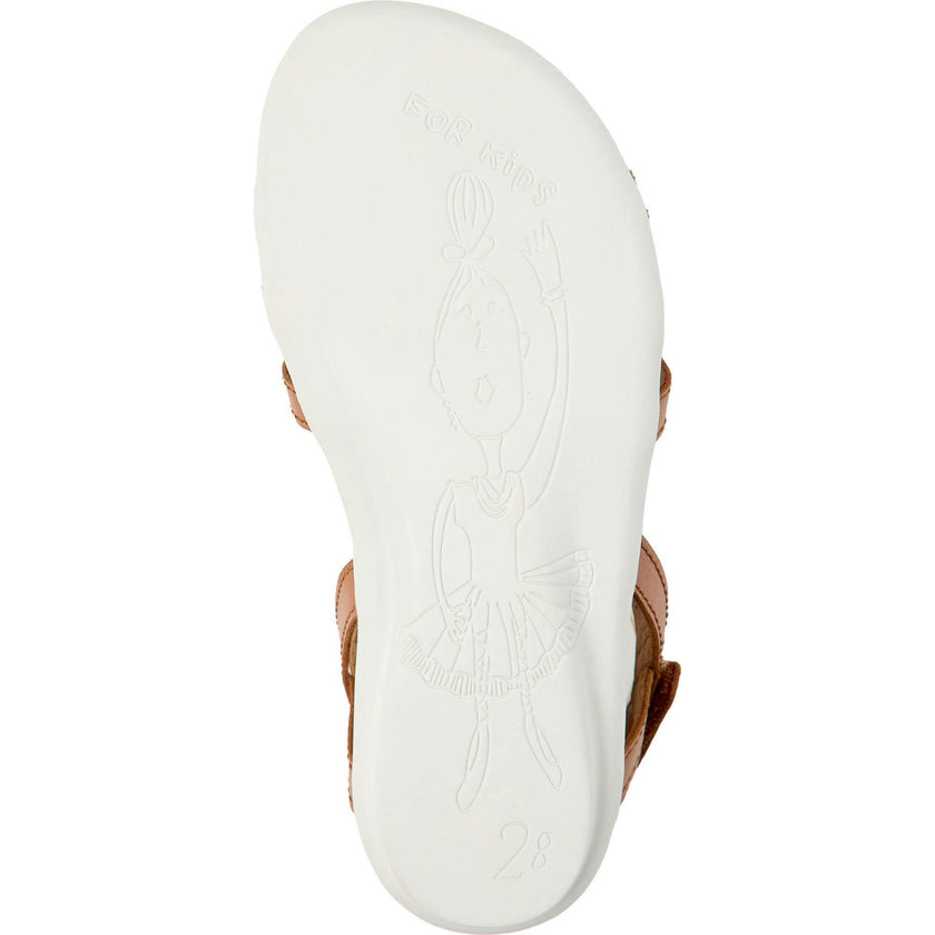Right Sandals, Medium Brown