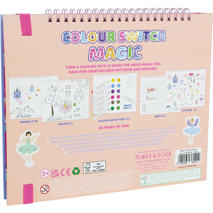 Color Switch Magic Book - Enchanted