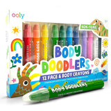 Body Doodlers - Face & Body Crayons - Set of 12