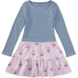 Tiered Skirted Twirl Dress, Multi