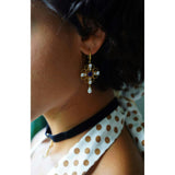 Orchid Dream Pearl Earrings
