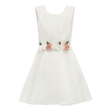 White Floral Montara Dress