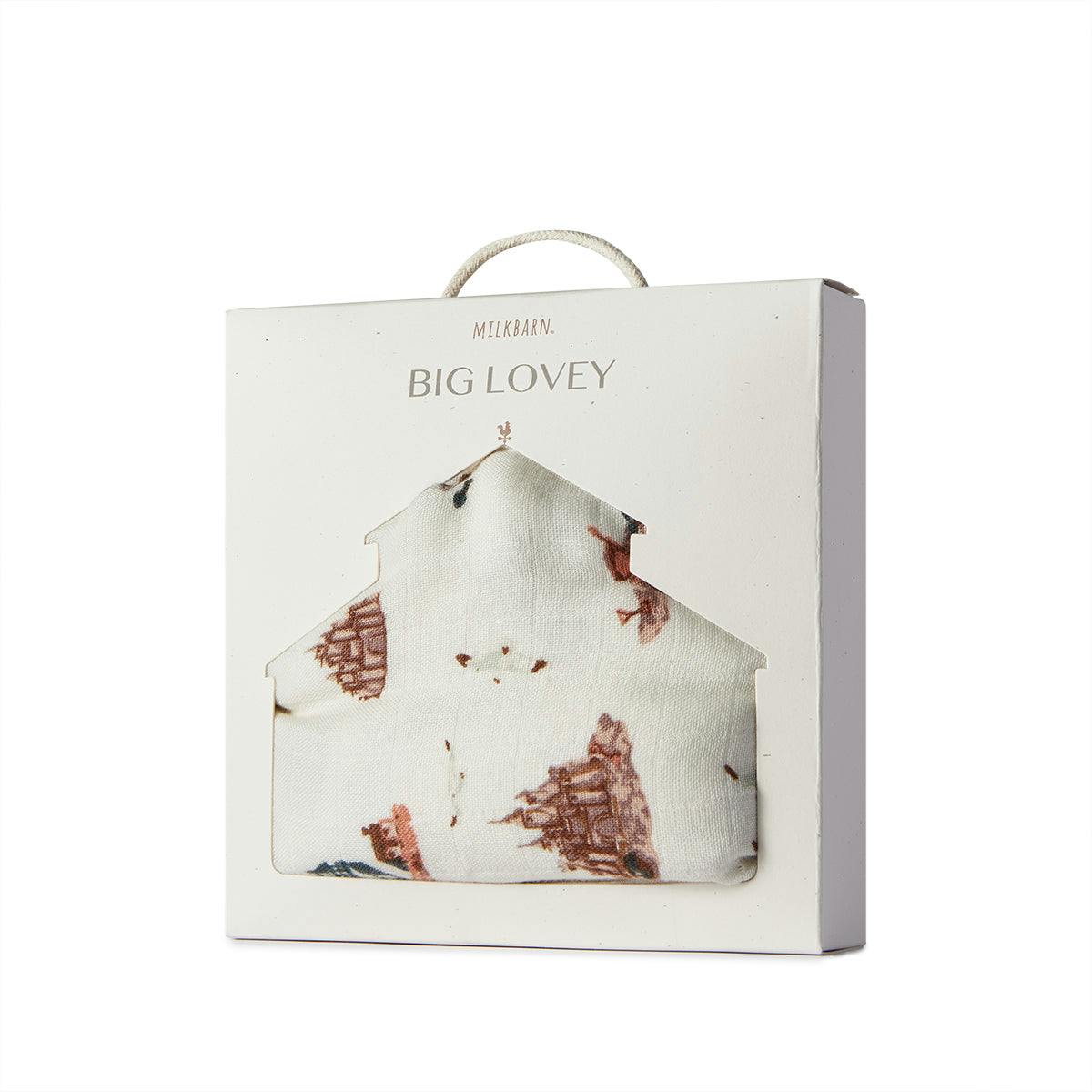 Sandcastle Big Lovey Three-Layer Muslin Blanket