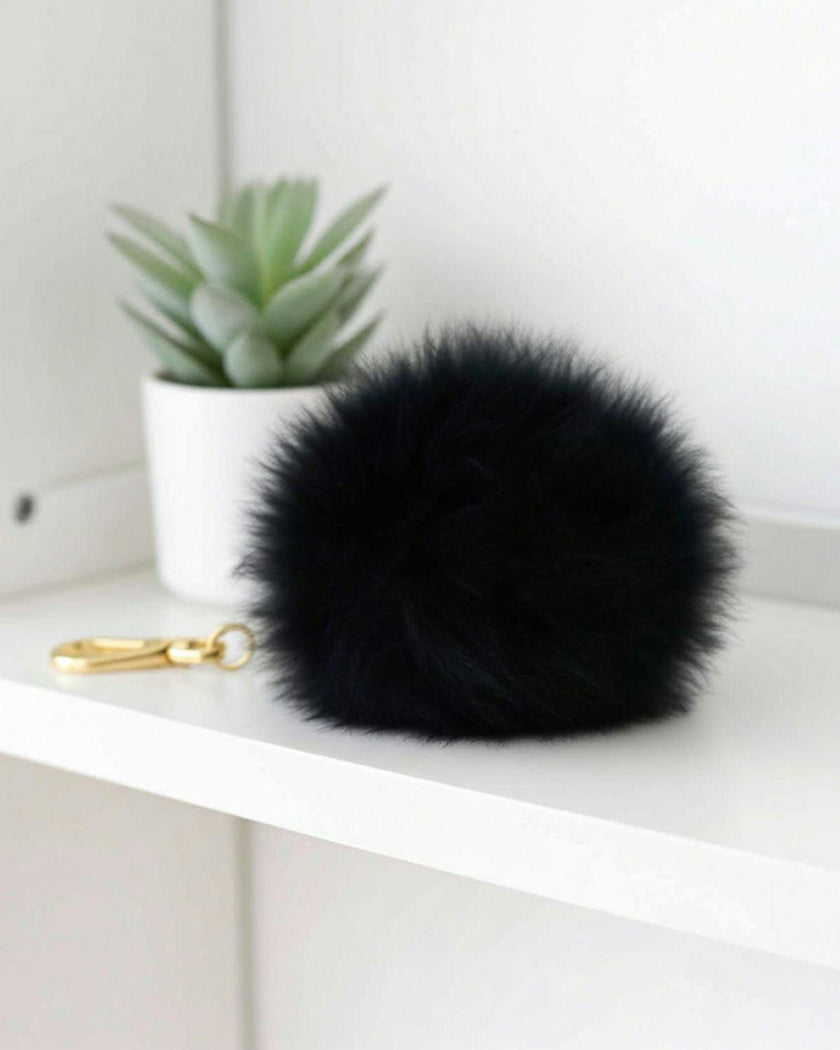 Pom Pom Key Chain