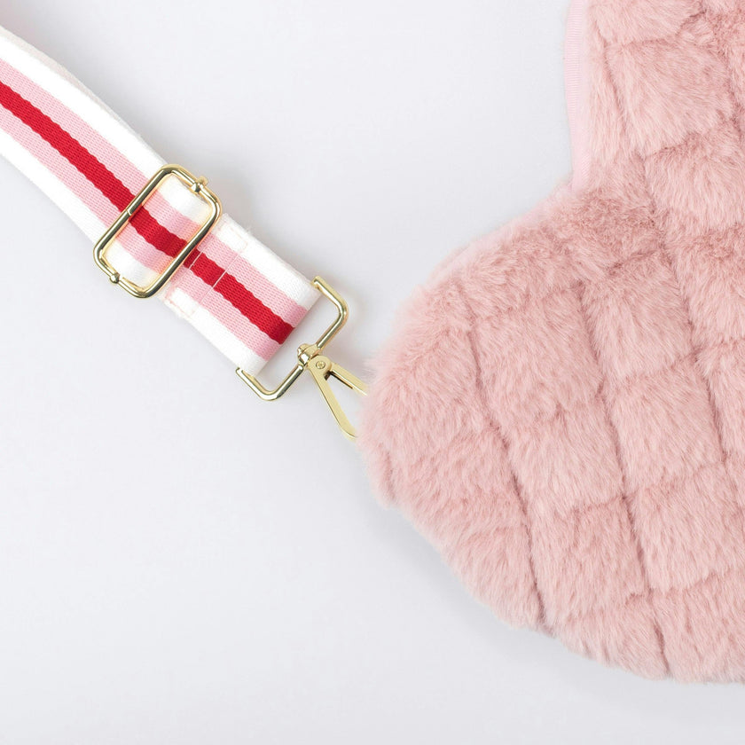 Plush Heart Bag