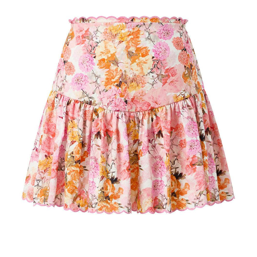 Alessia Cotton Mini Skirt
