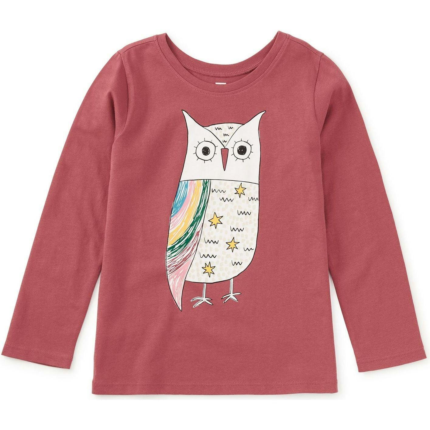 Rainbow Eagle Graphic Tee, Red