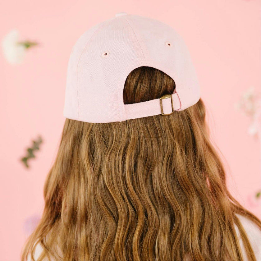 Coquette Bow Patch Baseball Hat - Ballet