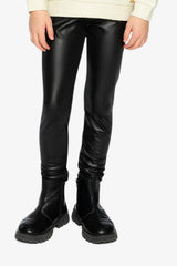 Faux Leather Leggings Black