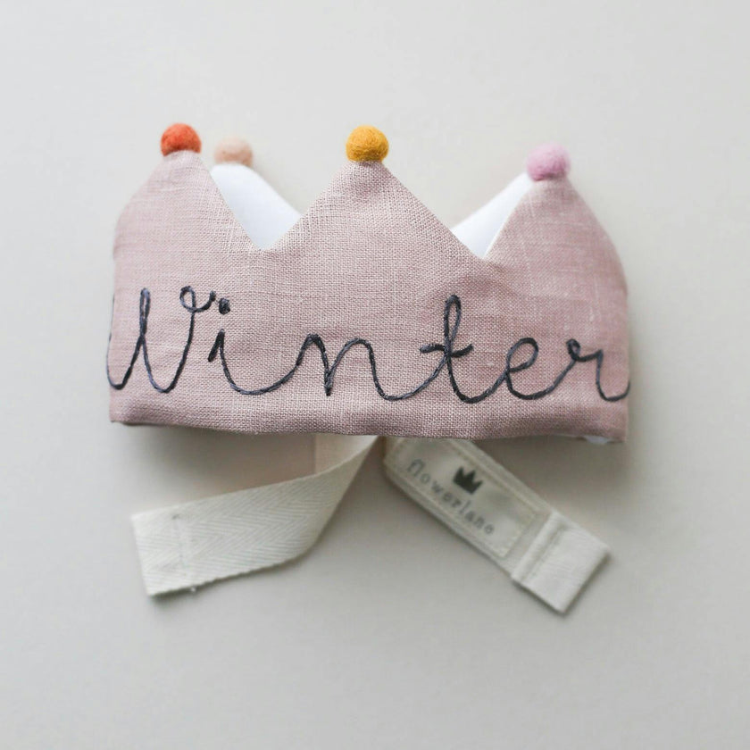 Blush Custom Birthday Crown