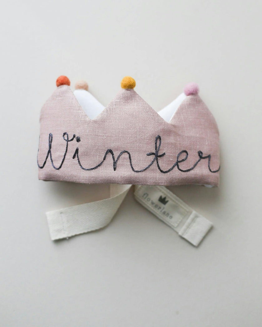 Blush Custom Birthday Crown