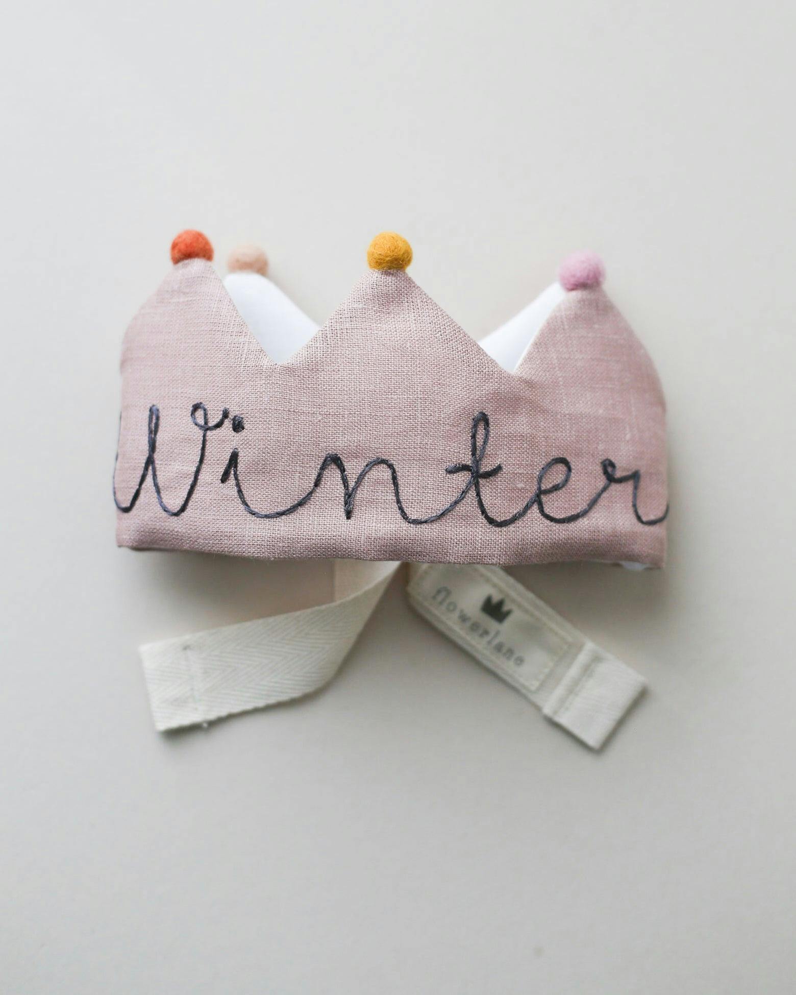 Blush Custom Birthday Crown