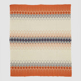 Cotton Sustainable Knit Throw Blanket | Vintage Icelandic