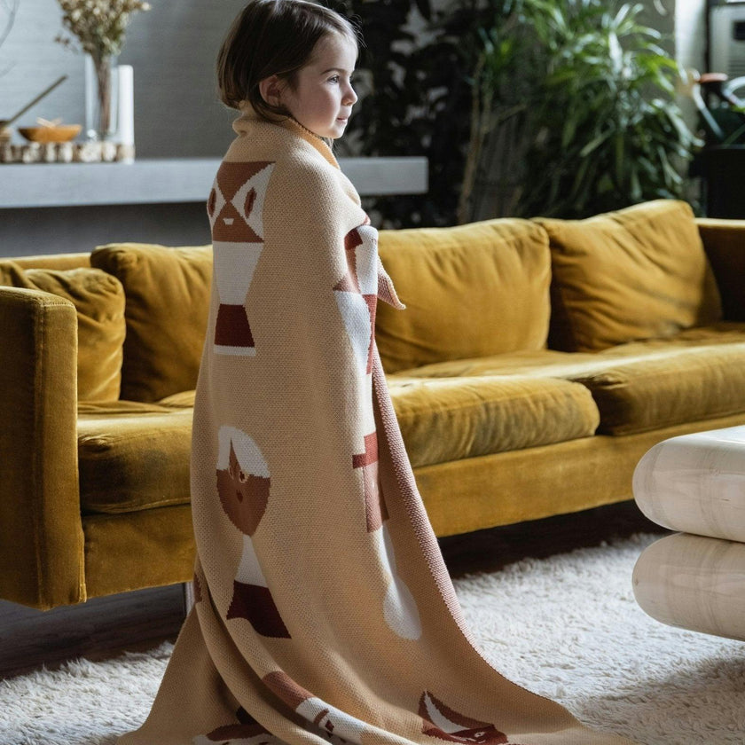 Mix & Mingle Knit Midi Blanket