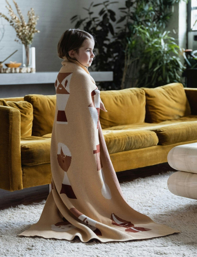 Mix & Mingle Knit Midi Blanket