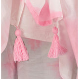 Cotton Saline Pareo Pink Dip Dye, Pink Dip Dye