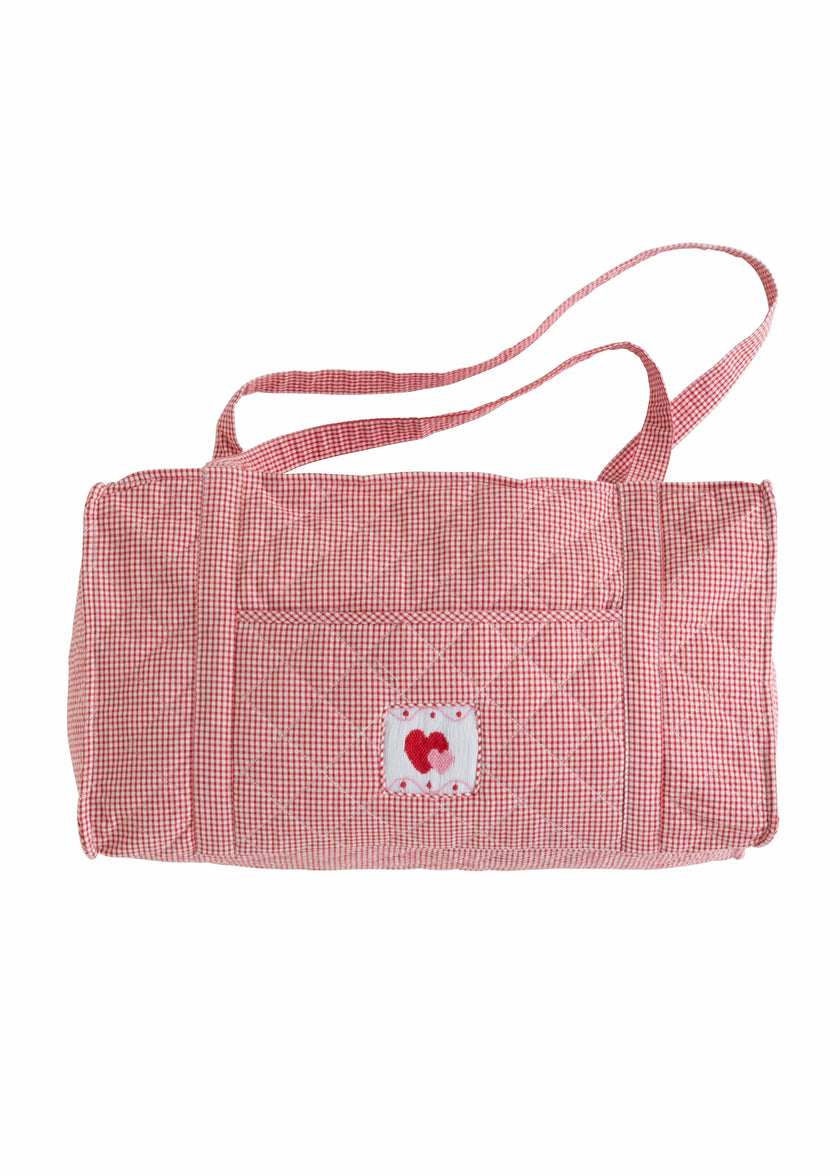 Quilted Luggage - Hearts
