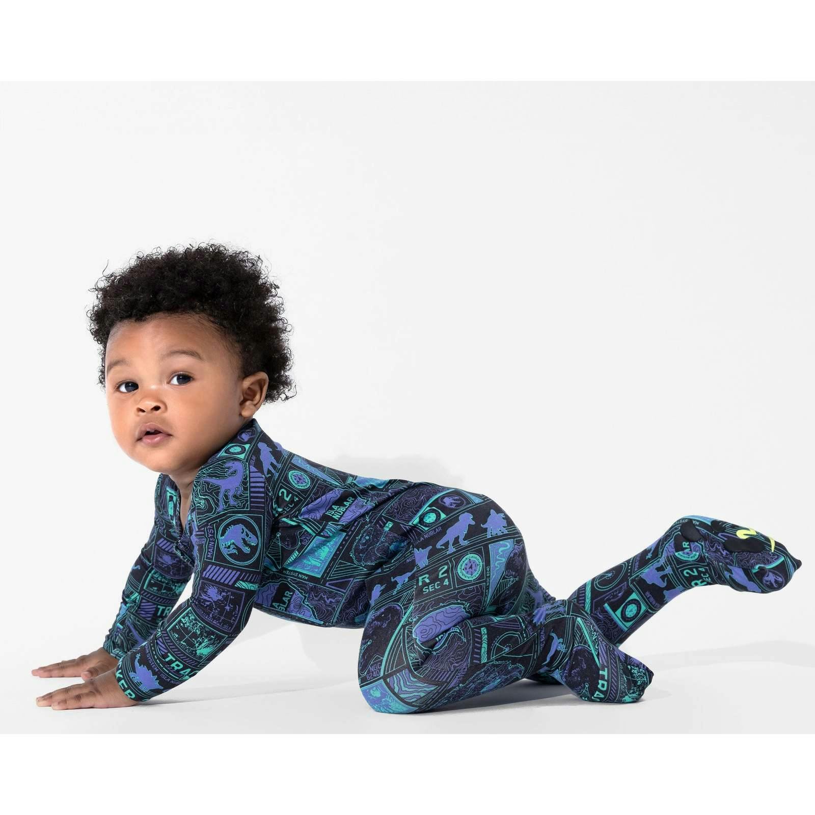 Jurassic Park: Tracker Bamboo Convertible Footie