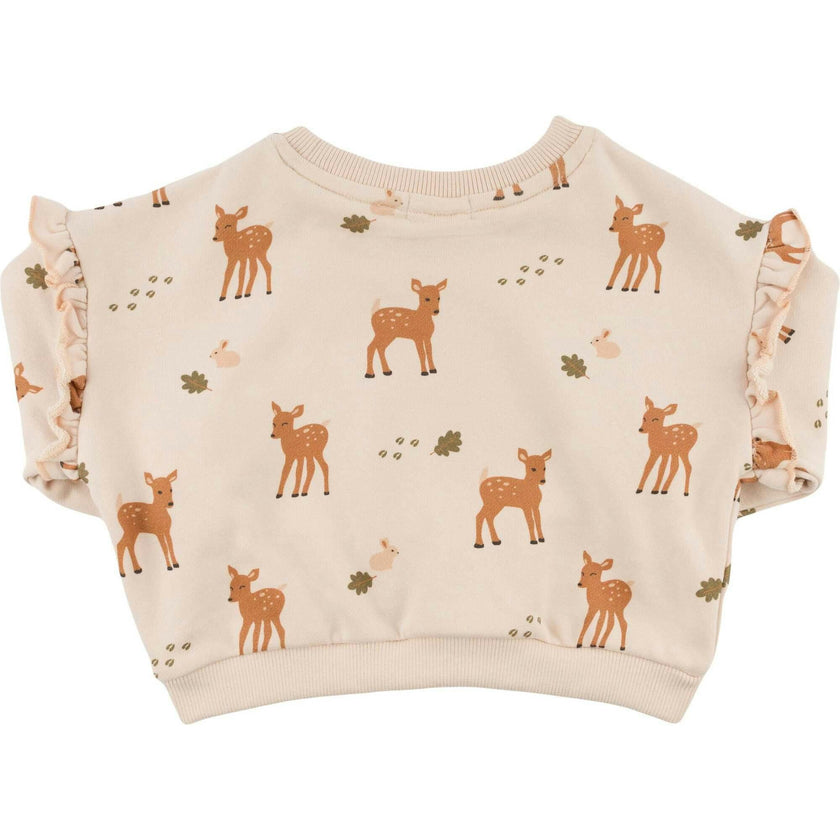 Print Slouch Sweatshirt