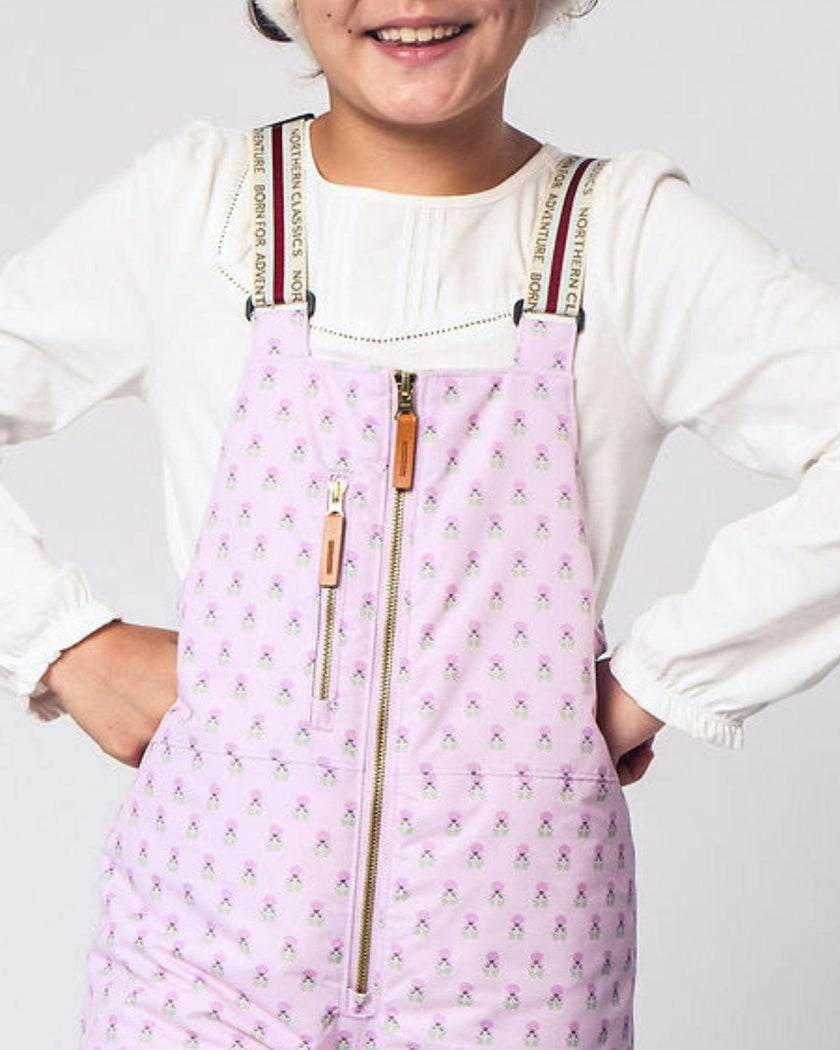 Kids Snow Pant in Pink Marigold