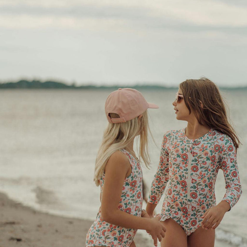 Sweetheart 1 Piece Swimsuit | UPF + Recycled - In Bloom