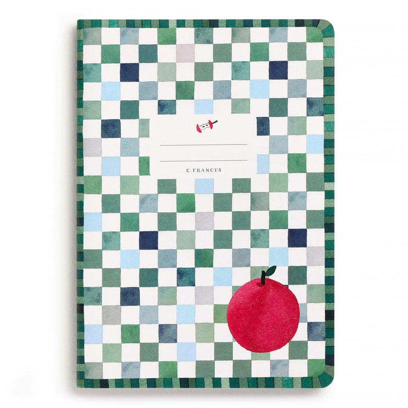 Apple a Day Set of Two Stitched Notebooks