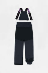 Two Piece Play Snowsuit Pink Mountain Print With Black Pants