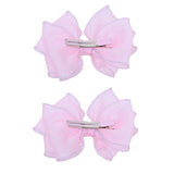Shimmering Bow Hairclip Set