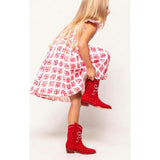 Mini Channing Bootie in Red