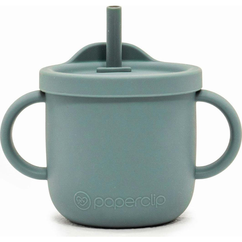 Silicone Sippy & Snack Cup With Lid