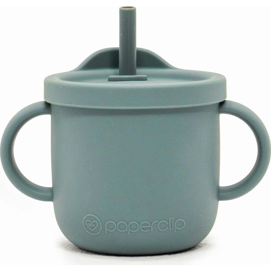 Silicone Sippy & Snack Cup With Lid