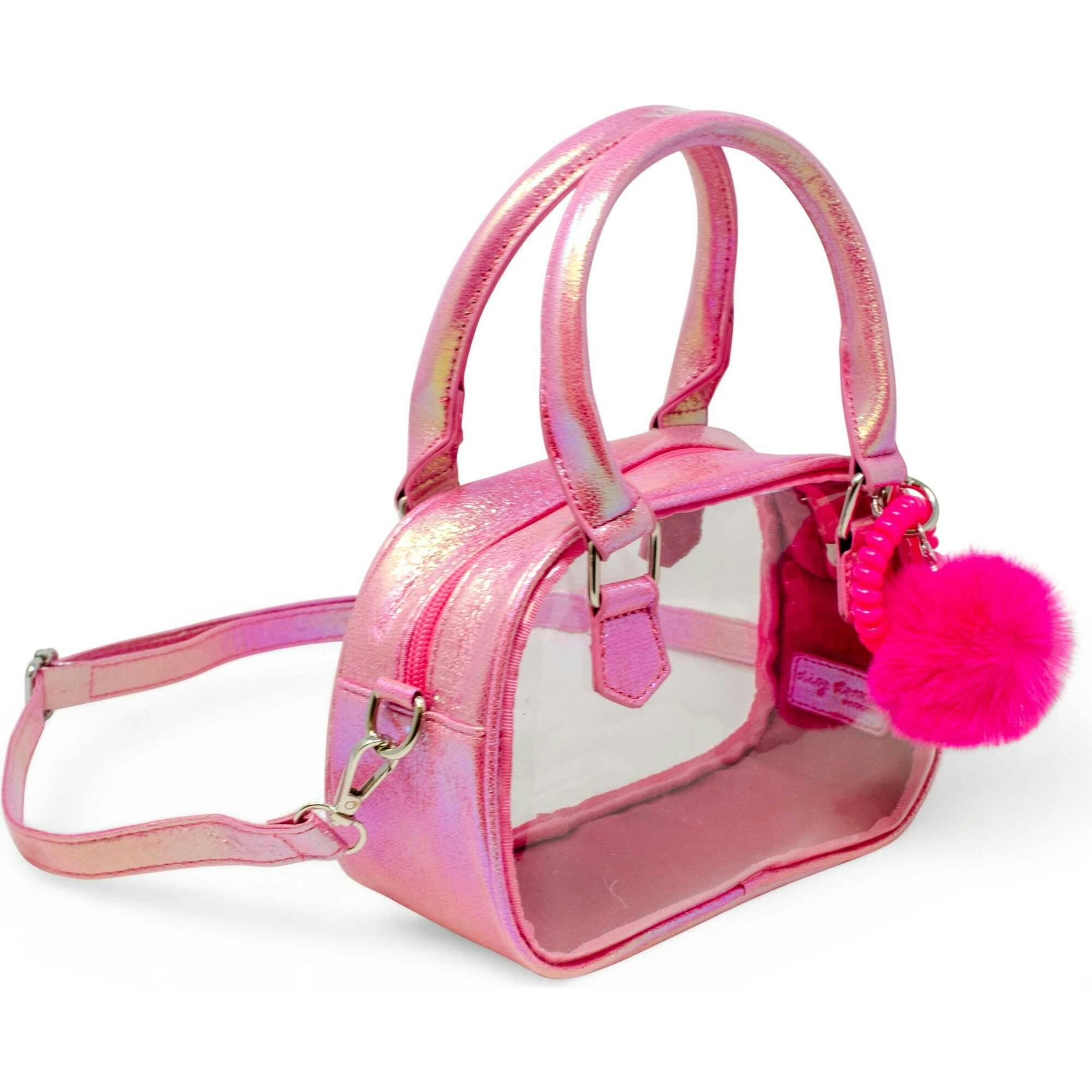 Girl's Game Day Glam Clear Crossbody Handbag
