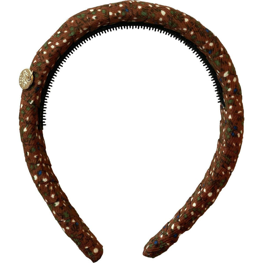 Elsie Printed Corduroy Headband
